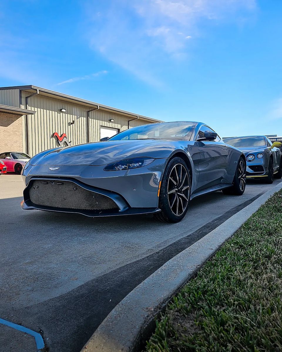 2019 Aston Martin Vantage in for a battery replacement!
#astonmartin #astonmartinvantage #vantage #v8vantage #biturbo #twinturbo #astonmartingram #cargram #carsofinstagram #carswithoutlimits #britishcars #grandtouring #grandtour #houston #houstontx #humble #humbletx