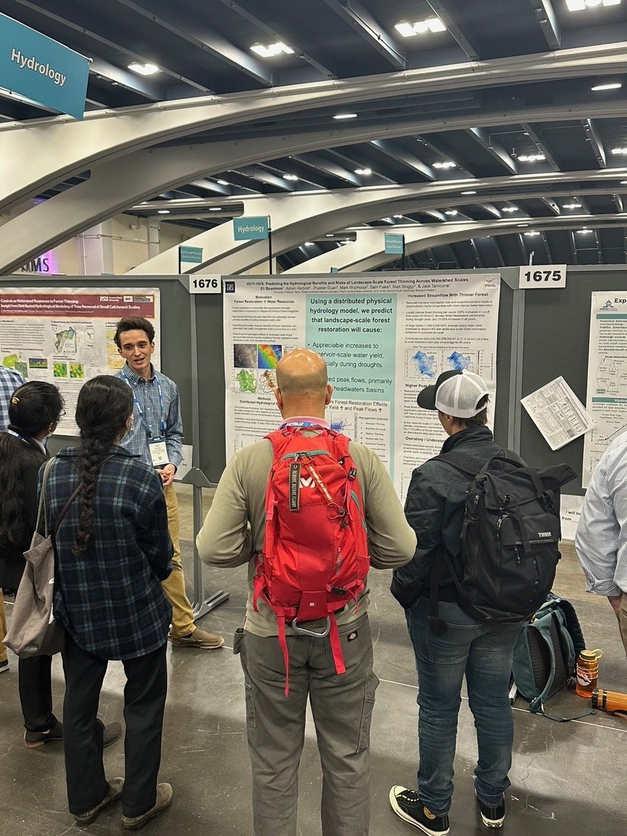 Graduate Program of Hydrologic Sciences (@nevada_water) on Twitter photo Here's a Tuesday recap of our students at their posters at #AGU23. Great job AbbieS and EliB! <a href="/UNRScience/">College of Science at the Uni. of Nevada, Reno</a>
<a href="/NRESnevada/">Natural Resources & Environmental Science</a> <a href="/unrcabnr/">UNR College of Ag, Biotech & Natural Resources</a> <a href="/UNRGradSchool/">UNR Graduate School</a> <a href="/AGU_H3S/">AGU Hydrology H3S</a> #NevadaWater Here's a Tuesday recap of our students at their posters at #AGU23. Great job AbbieS and EliB! <a href="/UNRScience/">College of Science at the Uni. of Nevada, Reno</a>
<a href="/NRESnevada/">Natural Resources & Environmental Science</a> <a href="/unrcabnr/">UNR College of Ag, Biotech & Natural Resources</a> <a href="/UNRGradSchool/">UNR Graduate School</a> <a href="/AGU_H3S/">AGU Hydrology H3S</a> #NevadaWater