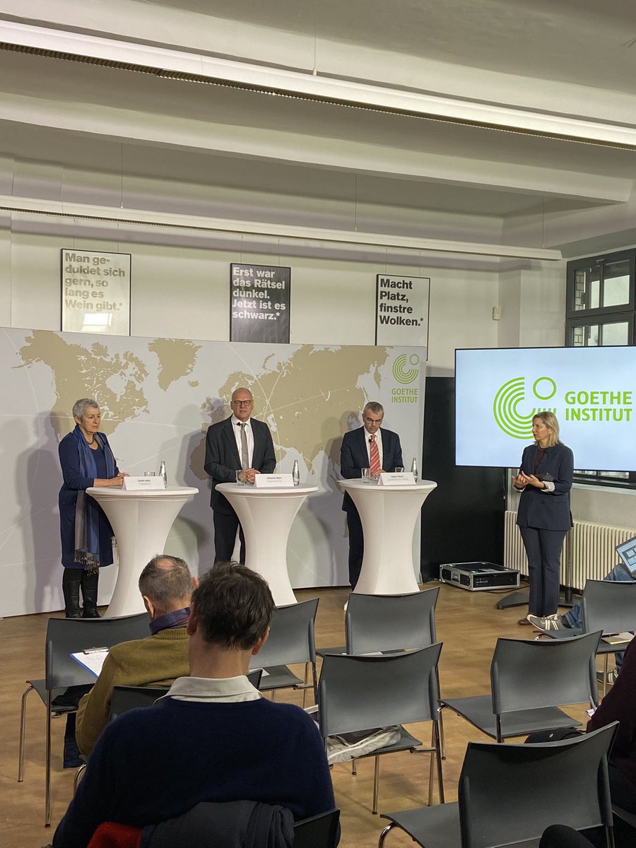 Jahrespressekonferenz: Das Goethe-Institut eröffnet zwei deutsch-französische Kulturinstitute und festigt seine Arbeit im Südkaukasus und in Osteuropa: goethe.de/resources/file…