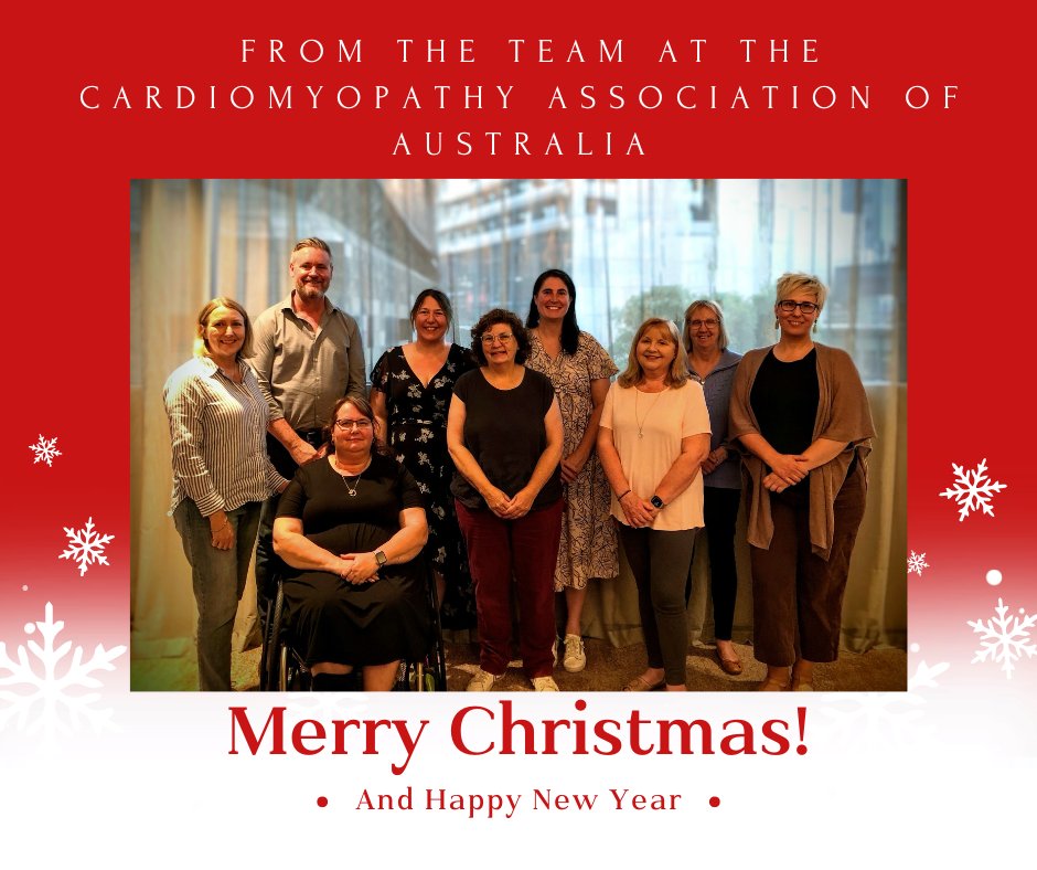 The new board of the CMAA gathered on the weekend to plan our activities for 2024. We look forward to a busy year building the Association to offer more to those impacted by #cardiomyopathy. We wish you and yours a very happy festive season 🎄