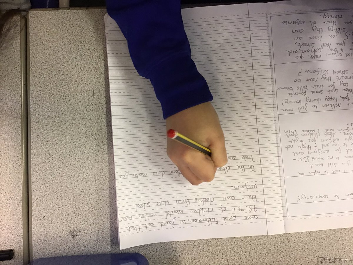 PelhamYear6's tweet photo. Should school uniform be compulsory? Should lunchtimes be longer? Year 6 are enthusiastically writing and editing their debates, to answer these questions #UsingStatistics #MathsLinks #ReferringToResearch #EmotiveLanguage #RhetoricalQuestions @PelhamPrimary_ @trustilluminate ๐๐พ๐๐พ https://t.co/8CkPiWiG18