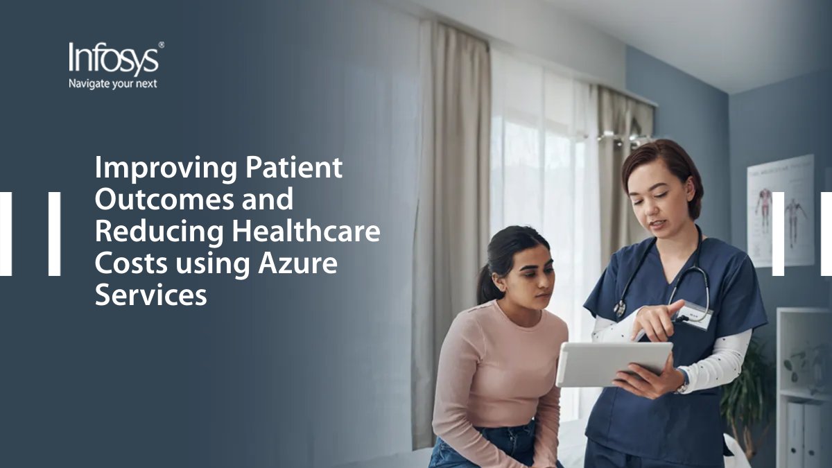 Infosys's tweet image. Learn more about how Azure can help you improve patient outcomes and streamline operations. Imagine a world where patients receive the right care at the right time, leading to improved health and well-being for all. infy.com/3Tl1d7i
#iCETS #Infosysinnovationnetwork