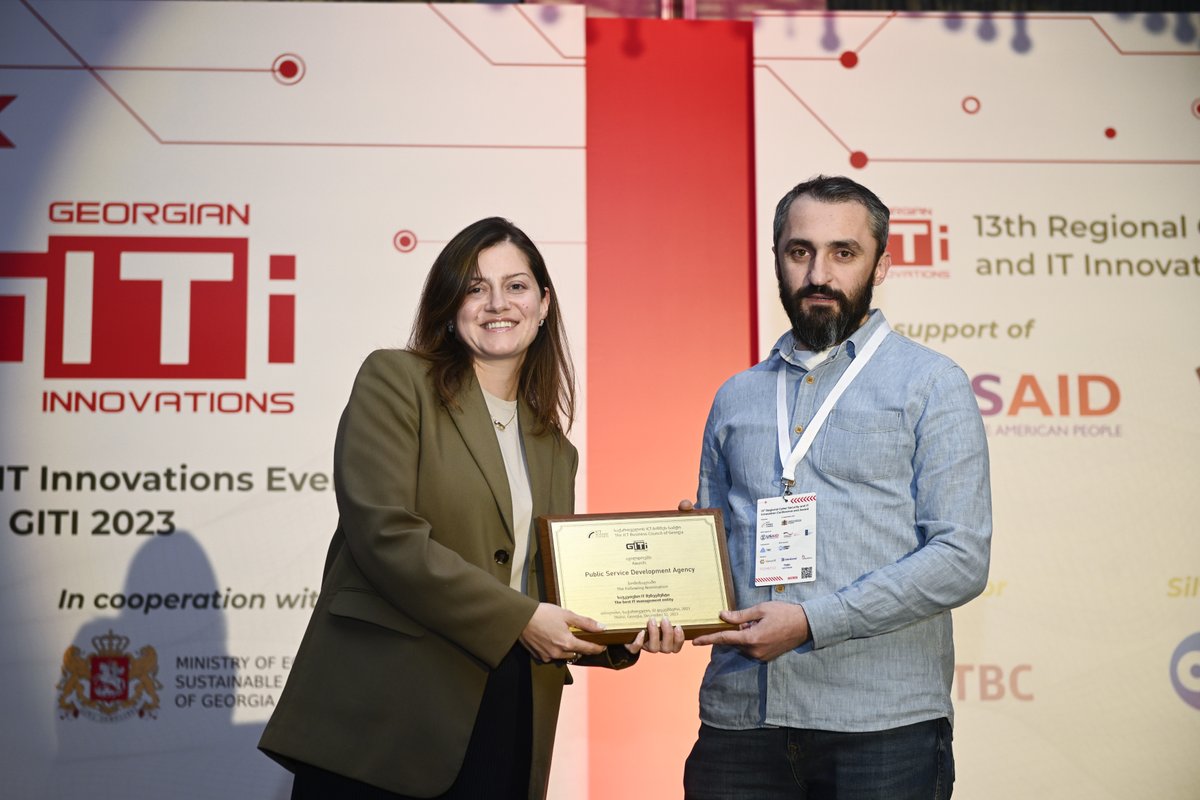 UNDPGeorgia's tweet image. Proud to contribute to #GITI'23, Georgia's largest forum uniting tech professionals & innovation pioneers.
In partnership with @theGCF, @SwedeninGE, @SwissDevCoop, @UKinGeorgia, Germany, Qatar, we focus on digital divide, cyber security, digital #HumanRights.
#Tech4Development
