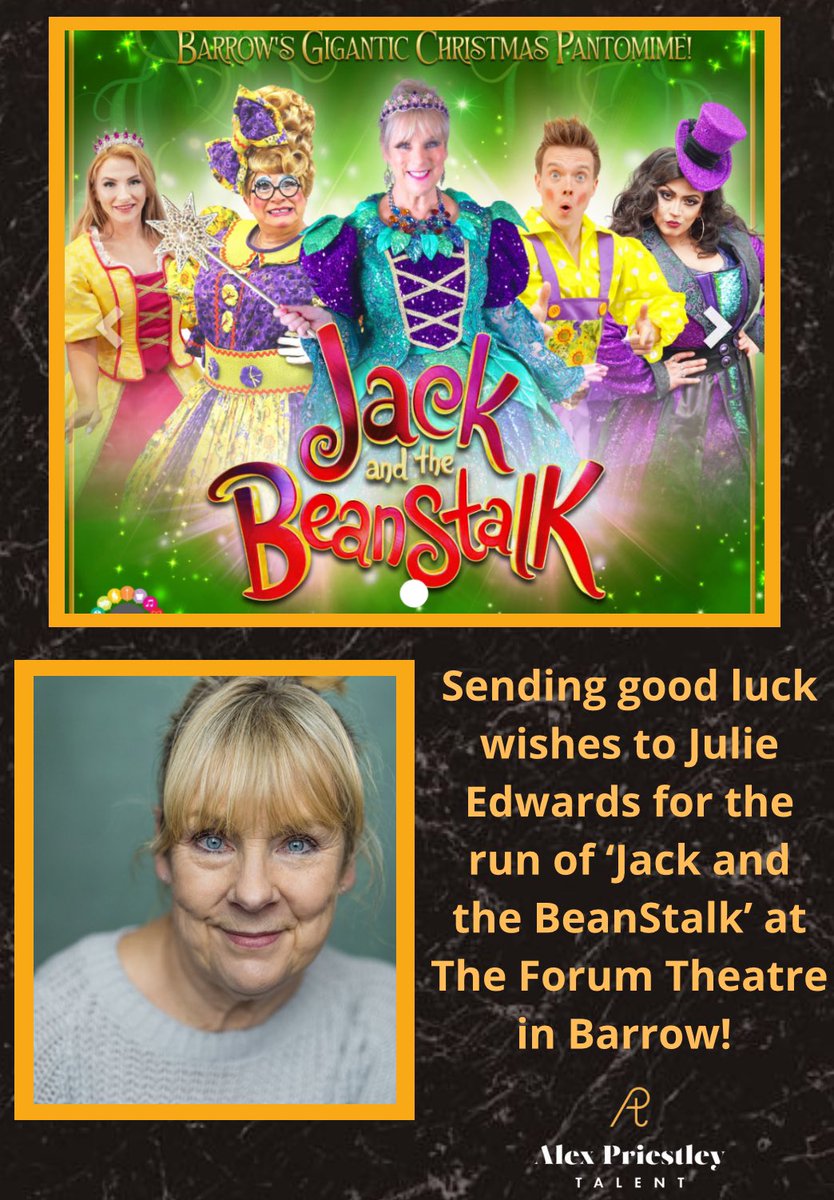 Good luck for the rest of the run @JulieED13 !! You are deffo the queen of the fairy’s with that outfit 🤩 #Panto #GoodLuck