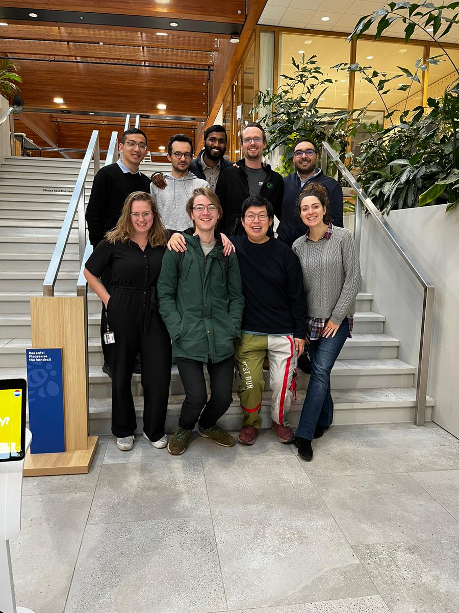 Francesco Simone Ruggeri (@ruggerilab) on Twitter photo A nice pre-christmas lunch to say goodbye to Stephan Freitag who visited us for 3 month working on microfluidics for infrared spectroscopy analysis, and to welcome <a href="/Tianyi/">Tianyi Cui</a> from Zhejiang University to undertake two years of his Phd on plant protein self-assembly! A nice pre-christmas lunch to say goodbye to Stephan Freitag who visited us for 3 month working on microfluidics for infrared spectroscopy analysis, and to welcome <a href="/Tianyi/">Tianyi Cui</a> from Zhejiang University to undertake two years of his Phd on plant protein self-assembly!
