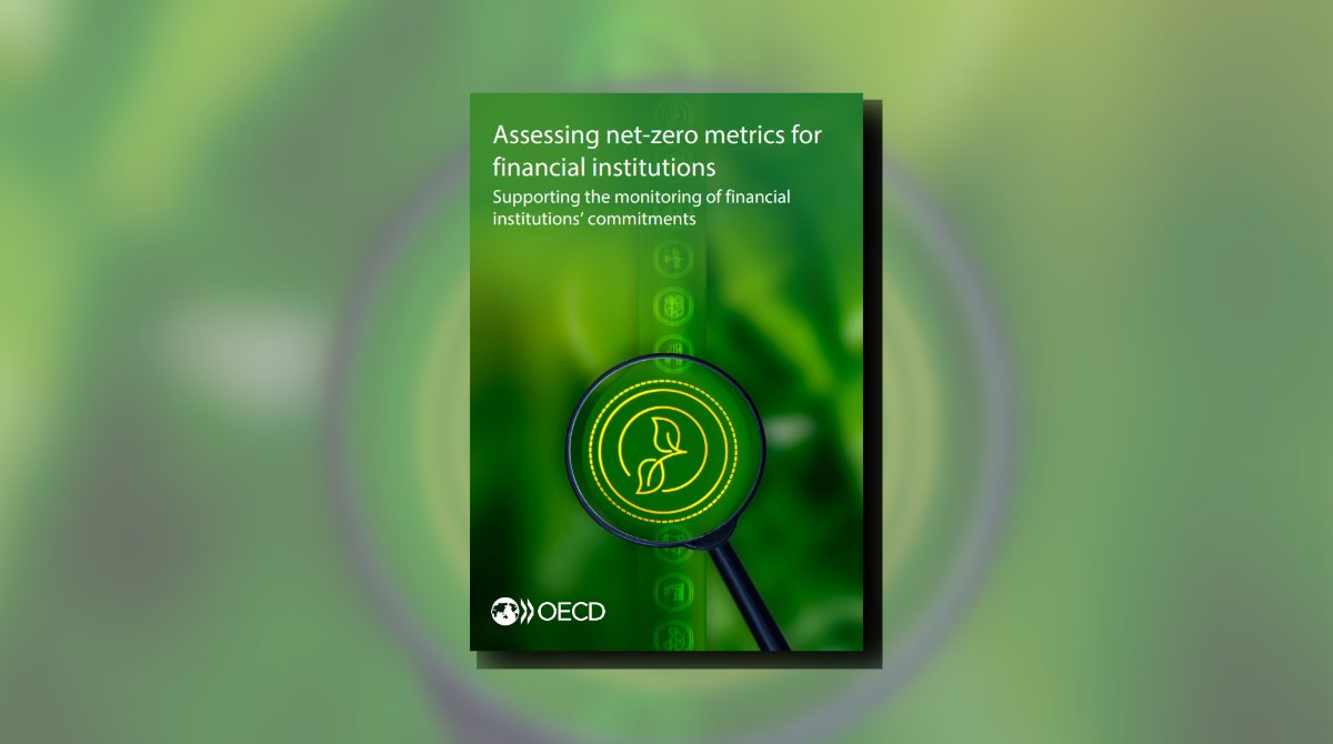 #ClimateChange &amp; its impacts are accelerating. Financial markets need clear information &amp; metrics to facilitate climate financing.

Discover challenges &amp; opportunities to assess progress by financial institutions in reaching their #NetZero commitments.

👉oe.cd/il/5ml