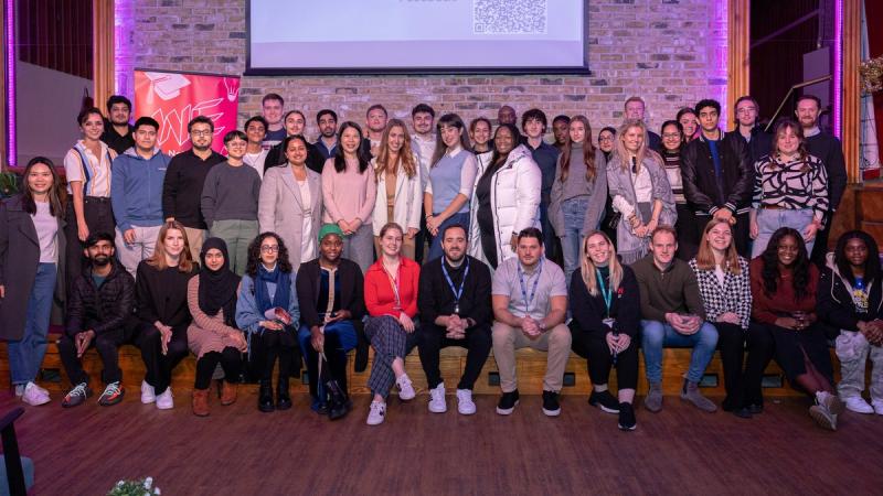 Our @_wenetwork hosted the Start-Up 101 x Freelance Essentials Mixer last month, providing a platform for our students and recent graduates to pitch their business ideas, with a total of £12,000 in funding awarded to 21 projects! 🎉 🔗 Find out more: bit.ly/3tbWk5O