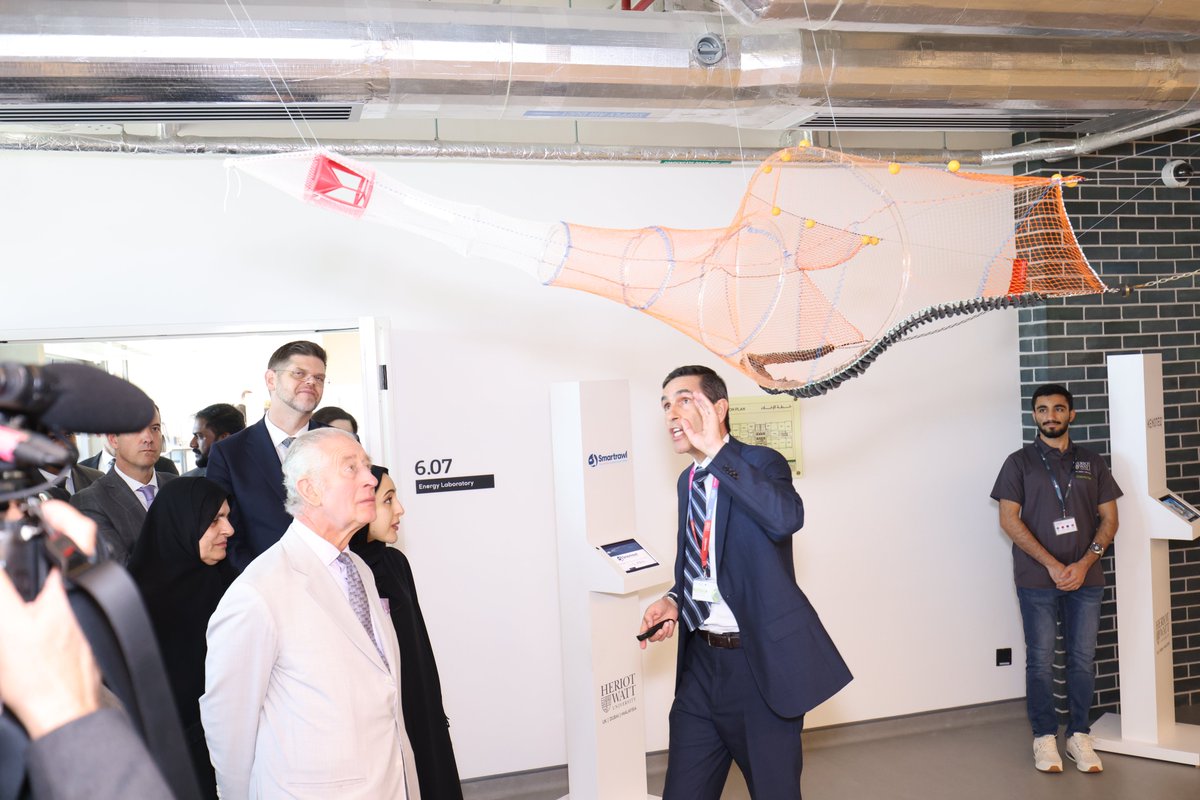 Smartrawl (@smartrawl) on Twitter photo We were extremely honoured to present Smartrawl to King Charles III during His Majesty's tour of the Cleantech Exhibition at <a href="/HeriotWattUni/">Heriot-Watt University</a>, Dubai Campus. It was also a privilege to showcase Smartrawl a few days later to Scotland's First Minister, <a href="/HumzaYousaf/">Humza Yousaf</a>!
#COP28 We were extremely honoured to present Smartrawl to King Charles III during His Majesty's tour of the Cleantech Exhibition at <a href="/HeriotWattUni/">Heriot-Watt University</a>, Dubai Campus. It was also a privilege to showcase Smartrawl a few days later to Scotland's First Minister, <a href="/HumzaYousaf/">Humza Yousaf</a>!
#COP28