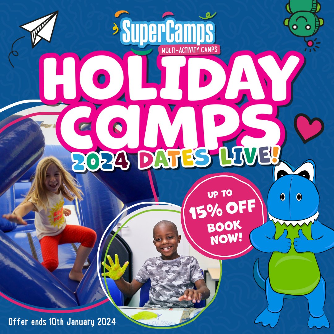 Take advantage of SuperCamps fantastic new offer for 2024 <a href="/stswithunsprep/">St Swithun's Prep School</a> <a href="/stswithunsgirls/">St Swithun's School</a> #activitycamps #holidayactivities