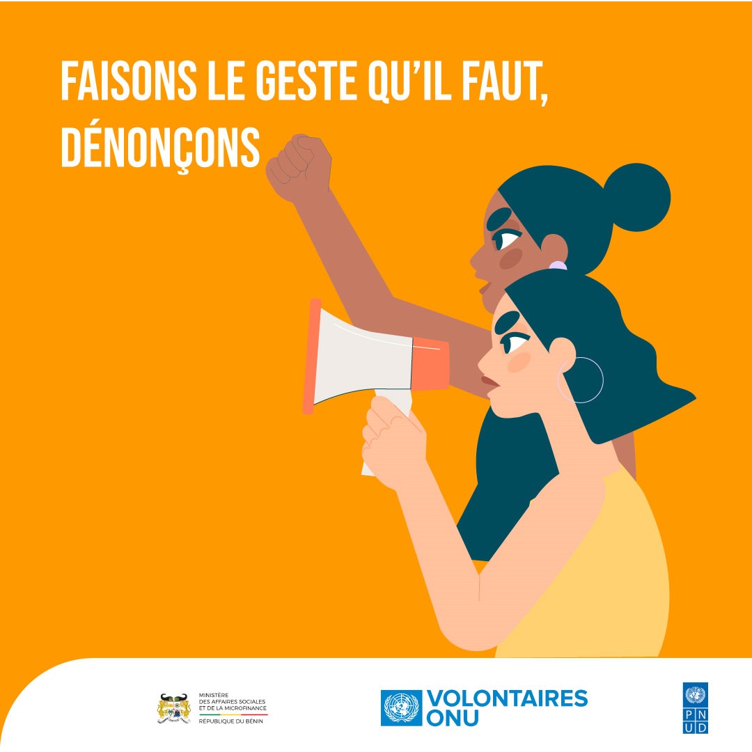 💪Chaque acte de dénonciation compte, chaque partage crée une onde de changement. 
Faisons le geste qu’il faut, dénonçons !!!🤜

#AmazonesEngagéescontrelesViolencesfaitesauxFemmesetauxFilles
#OrangezLeMonde
#PasdExcuse