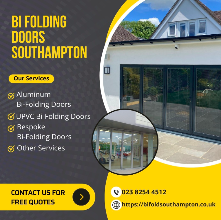 DoorsFold's tweet photo. Bi-Fold Doors Southampton has completed stunning projects this week, featuring Aluminium, UPVC, and Custom Bi-Folding Doors. Explore your options at https://t.co/TGSidB5BQA or call us at 023 8254 4512. 

#southampton #aluminumbifoldingdoors #upvcbifoldingdoors https://t.co/Qds2kRuac5