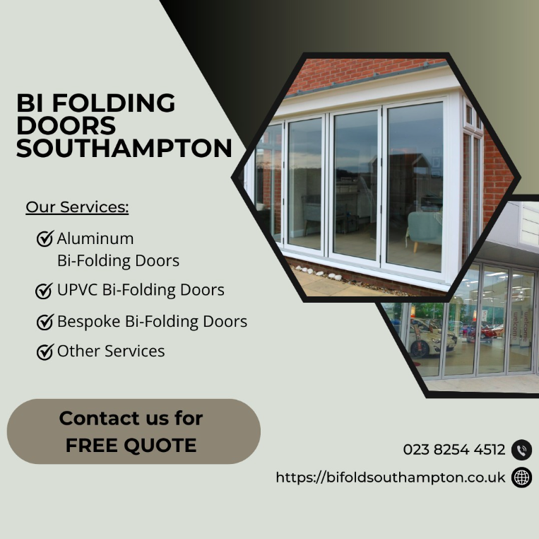 DoorsFold's tweet photo. Bi-Fold Doors Southampton just wrapped up stunning projects this week, showcasing Aluminium, UPVC, and Custom Bi-Folding Doors. Explore options at https://t.co/TGSidB5BQA or call us at 023 8254 4512.

#southampton #aluminumbifoldingdoors #upvcbifoldingdoors #bespokebifoldingdoors https://t.co/ZA6uDvmekB
