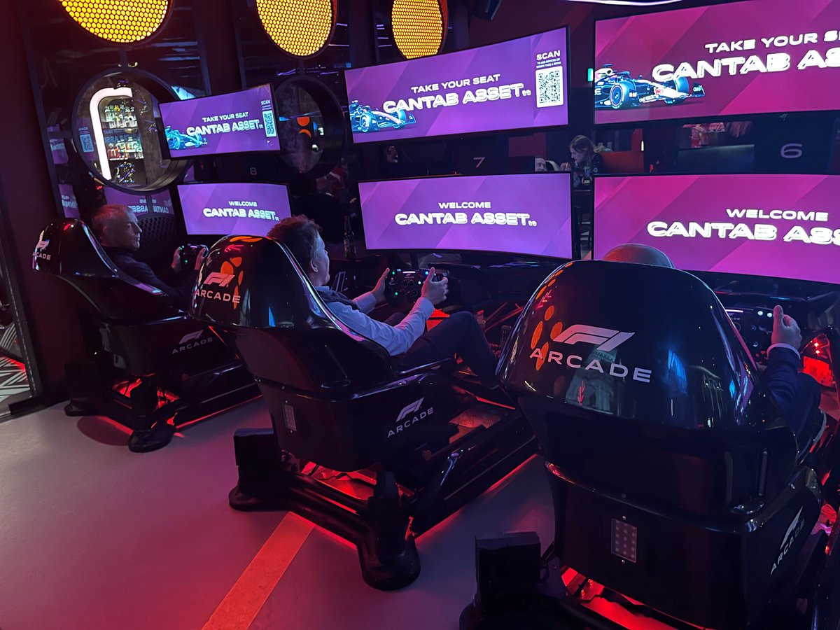 Cantab Asset Management recently challenged City Partners to a Formula 1 racing evening at the F1 Arcade in London.

With a spectacular view of St Paul's Church and a lively atmosphere, it was a great opportunity for fun and networking. Thanks to everyone who attended!