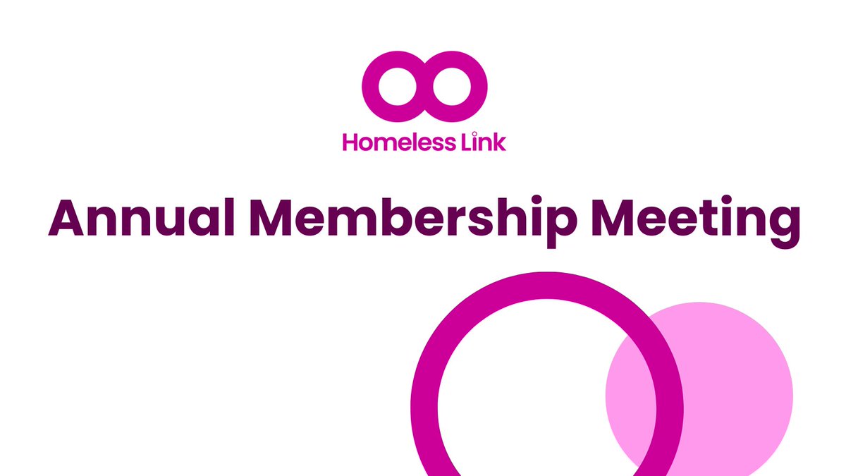 Join us on Fri (15 Dec) for our Annual Membership Meeting with special guest speaker Penny Hobman, Director of Homelessness and Rough Sleeping @luhc. Come along to hear directly about the government's plans and priorities in homelessness. Register now 🔽 homeless.org.uk/events/annual-…