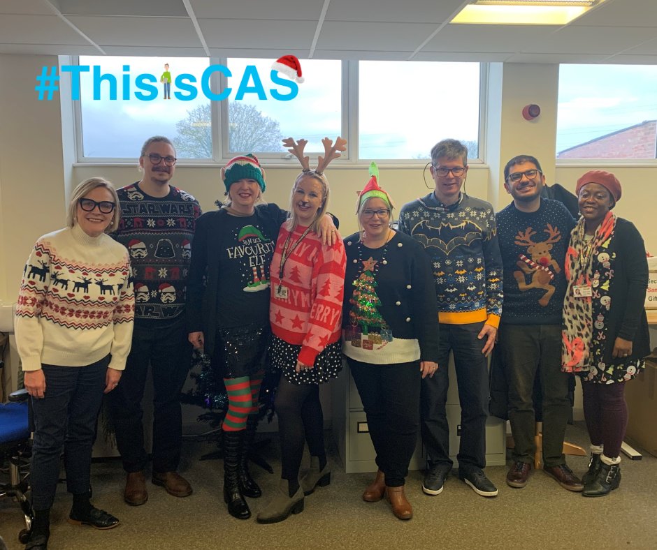 #ThisIsCAS at Christmas!

Christmas has arrived for the team at CAS today but despite the silly hats and mince pies, we are still on hand to support VCFSE organisations in Suffolk so do get in touch. 

Merry Christmas everyone.

communityactionsuffolk.org.uk
#VCFSE #Suffolk #ThisIsCAS