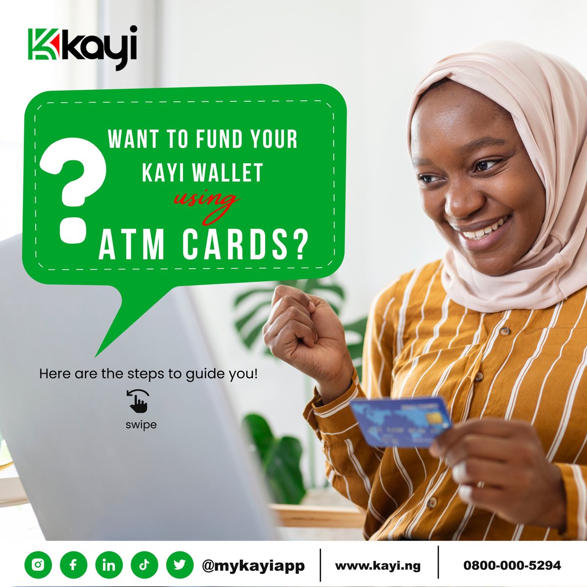 mykayiapp's tweet photo. Do you know that you can fund your Kayi account using your Credit/ debit Card? 

Swipe for more 👉👉👉

#CustomerSupport 
#AlwaysAvailable
#Hereforyou
#Kayiway
#Kayiweb
#Digitalbanking https://t.co/HdzMKHlm9x