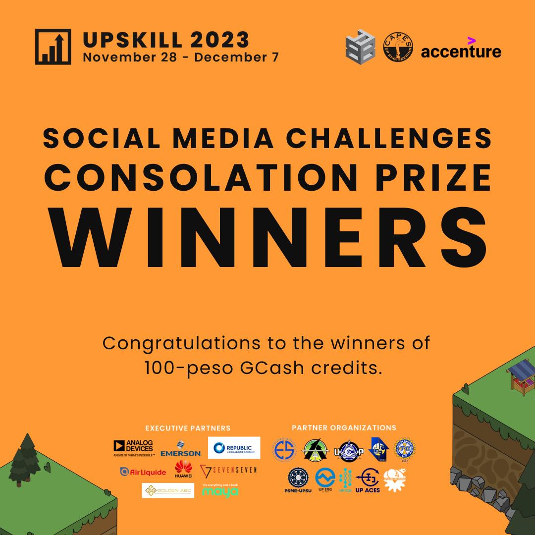 UPCAPES's tweet image. Upskill 2023 was a blast!

Congratulations to those who won our raffles! Thank you to those who joined Upskill 2023. See you again in our next events as we continue our campaign, #BuildYourBase!

Please message Upset Panco on Facebook or @upsetpanco on IG

#UPCAPES
#Upskill2023