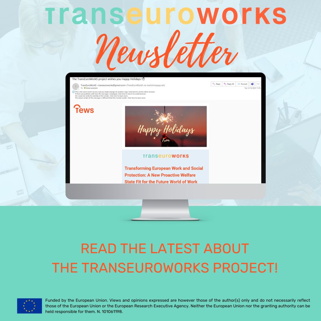 💥 Read our new TransEuroWorkS Newsletter! 💥 Discover the latest in #crossborder #innovation, #research, and transformative stories shaping the #futureofwork in #Europe. 👉 Subscribe now: transeuroworks.eu! #TransEuroWorkS #Europeanproject #socialinnovation