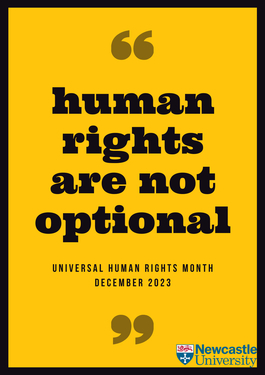 Did you know, December is #UniversalHumanRightsMonth? More pertinent now than ever, this month is about finding common ground with those around you, and raising awareness for those whose rights are being infringed. To find out how you can help 👉 tinyurl.com/2um67v3s