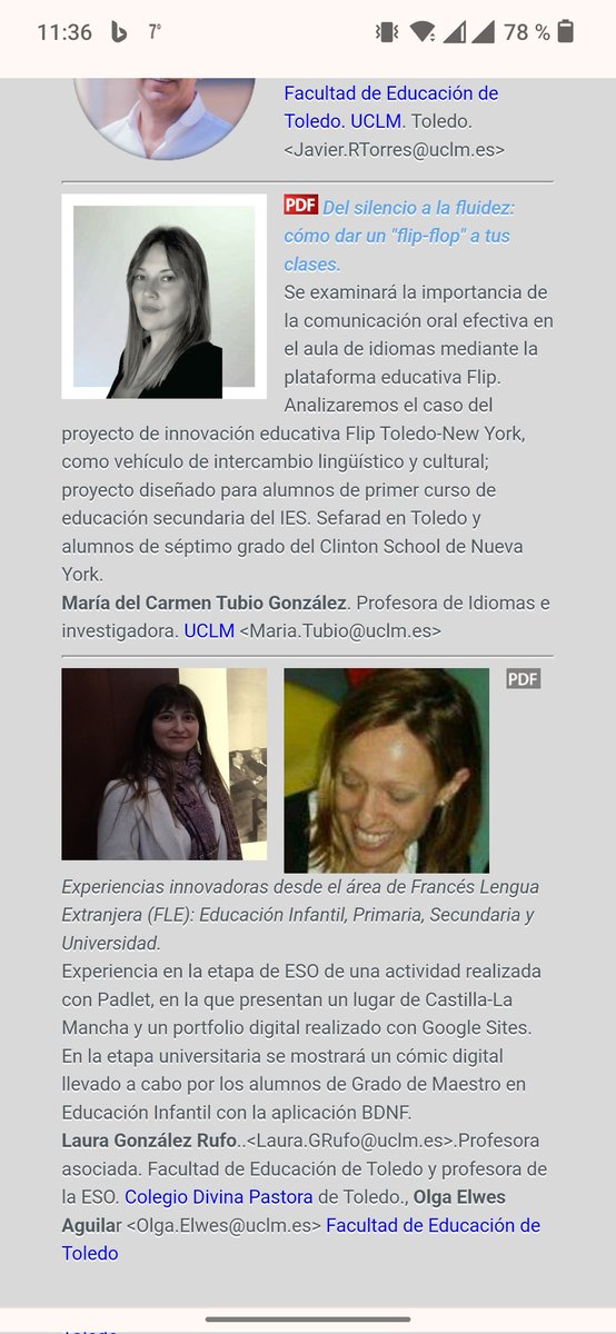 TICE_UCLM's tweet photo. Sobre comunicación oral en idiomas, hoy en #2ECICLM https://t.co/mBBhmquRXU