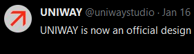 UNIWAY STUDIO tweet media