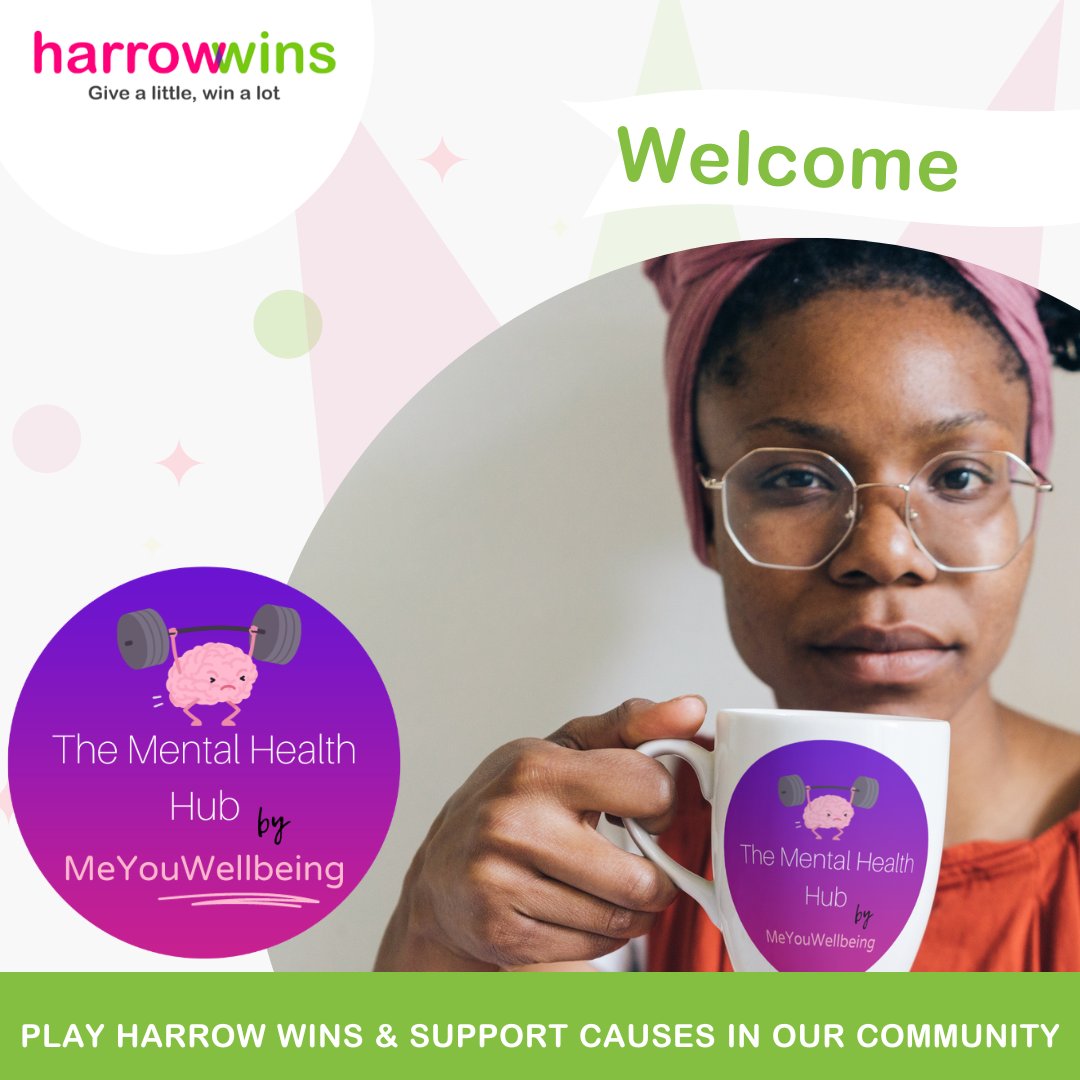 Harrow Giving (@harrowgiving) on Twitter photo Welcome to <a href="/mywmentalhealth/">The Mental Health Hub by MeYouWellbeing</a> who have joined <a href="/HarrowLottery/">Harrow Wins</a>
By buying a lottery ticket you will have a chance of winning up to £25,000 whilst supporting MeYouWellbeing.
harrowwins.co.uk/support/the-me… Welcome to <a href="/mywmentalhealth/">The Mental Health Hub by MeYouWellbeing</a> who have joined <a href="/HarrowLottery/">Harrow Wins</a>
By buying a lottery ticket you will have a chance of winning up to £25,000 whilst supporting MeYouWellbeing.
harrowwins.co.uk/support/the-me…