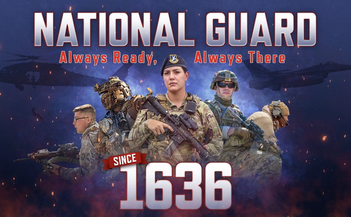 Happy 387th birthday @USNationalGuard!! #AlwaysReadyAlwaysThere #MakingADifference