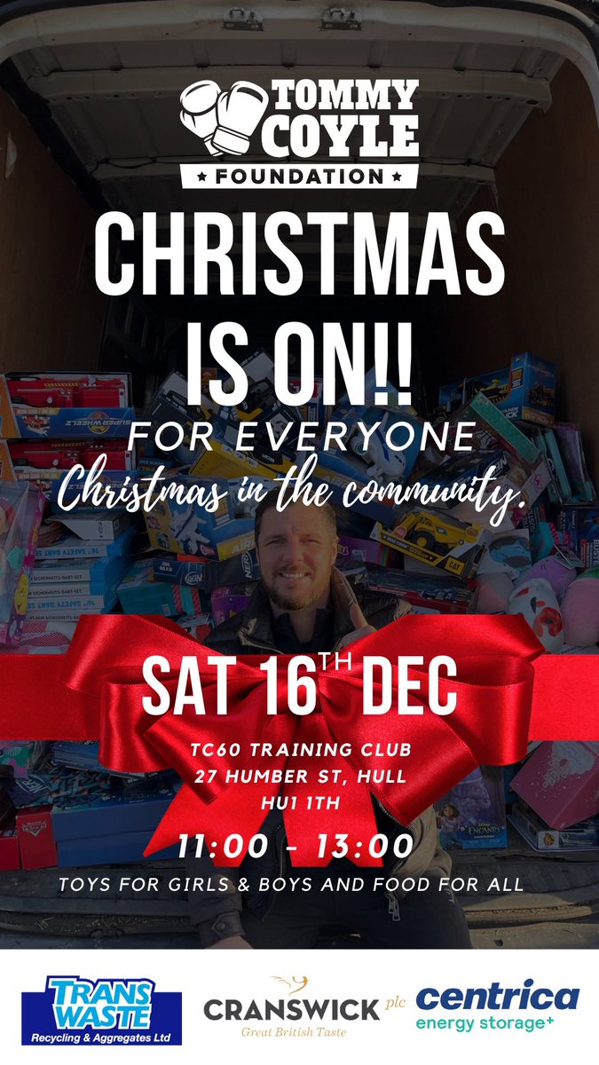 Please please please can you guys share and let those in need know that we are here to help this Saturday. @Hullccnews @childrensuni @childdynamix @hullsamaritans