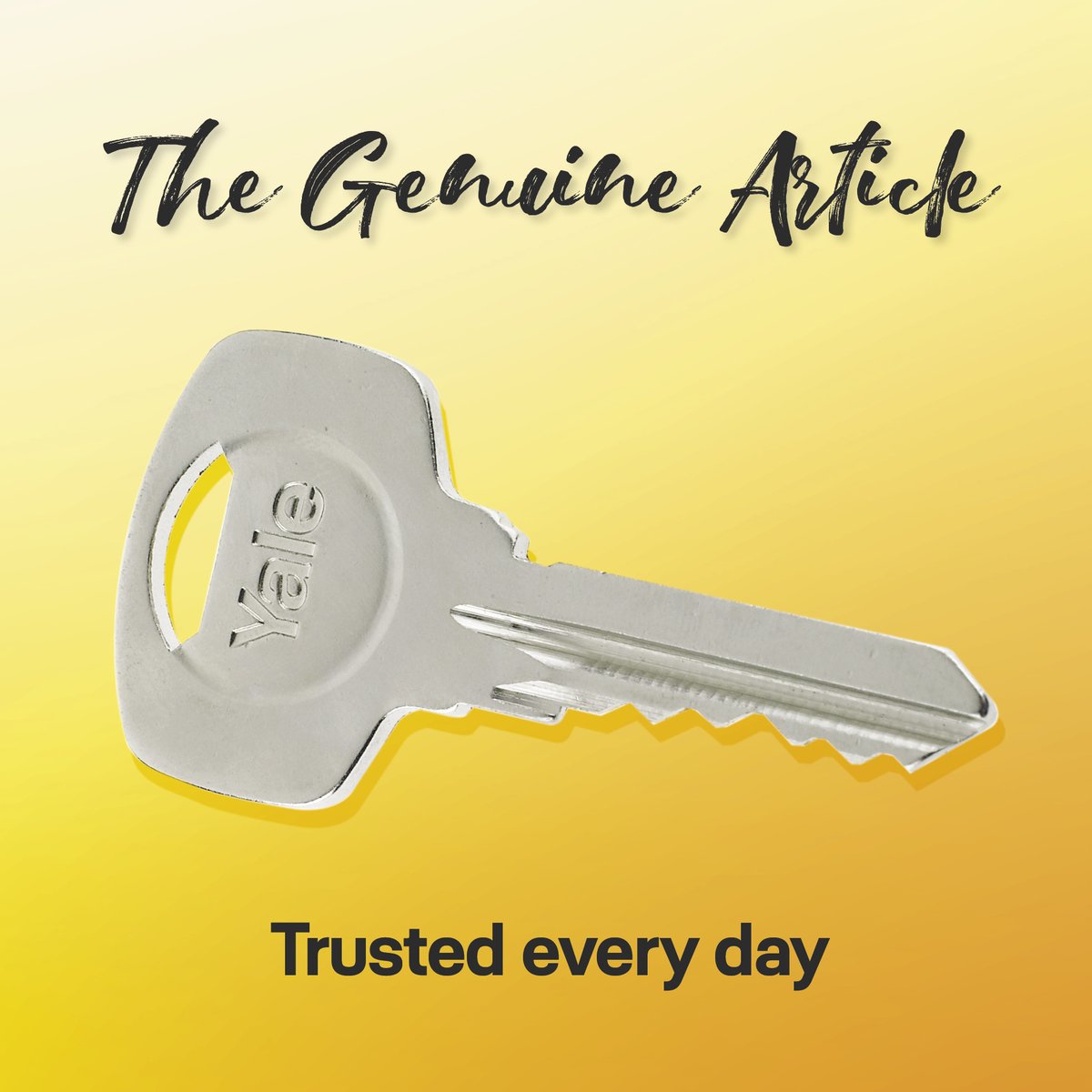 YaleTradeUK (@yaletradeuk) on Twitter photo Nothing beats the genuine article when it comes to replacing keys ๐
There's a reason Yale are one of the most trusted security brands - we only create the highest quality goods that are designed to last
Want to stock trusted Yale key blanks? Enquire today ๐ trade@yale.co.uk Nothing beats the genuine article when it comes to replacing keys ๐
There's a reason Yale are one of the most trusted security brands - we only create the highest quality goods that are designed to last
Want to stock trusted Yale key blanks? Enquire today ๐ trade@yale.co.uk