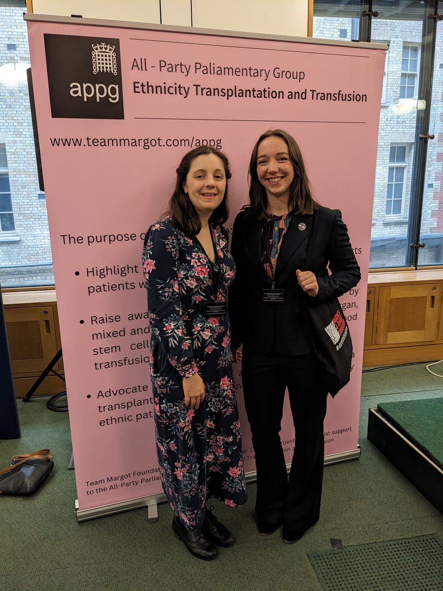 Nadine and Dr Grace Knight, clinical ambassador for M4RD, recently got the chance to attend the All-Party Parliamentary Group (APPG) launch of the report ‘Where are our nation’s donors?’, in Westminster. Read what Nadine had to say about the event! m4rd.org/2023/12/13/whe…