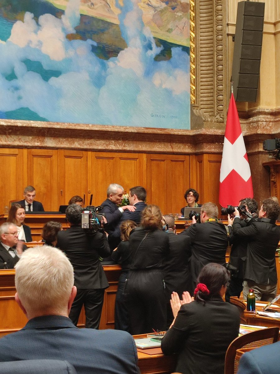 Herzliche Gratulation #BeatJans zur Wahl zum 122. Bundesrat der Schweiz.
#Bundesratswahlen23