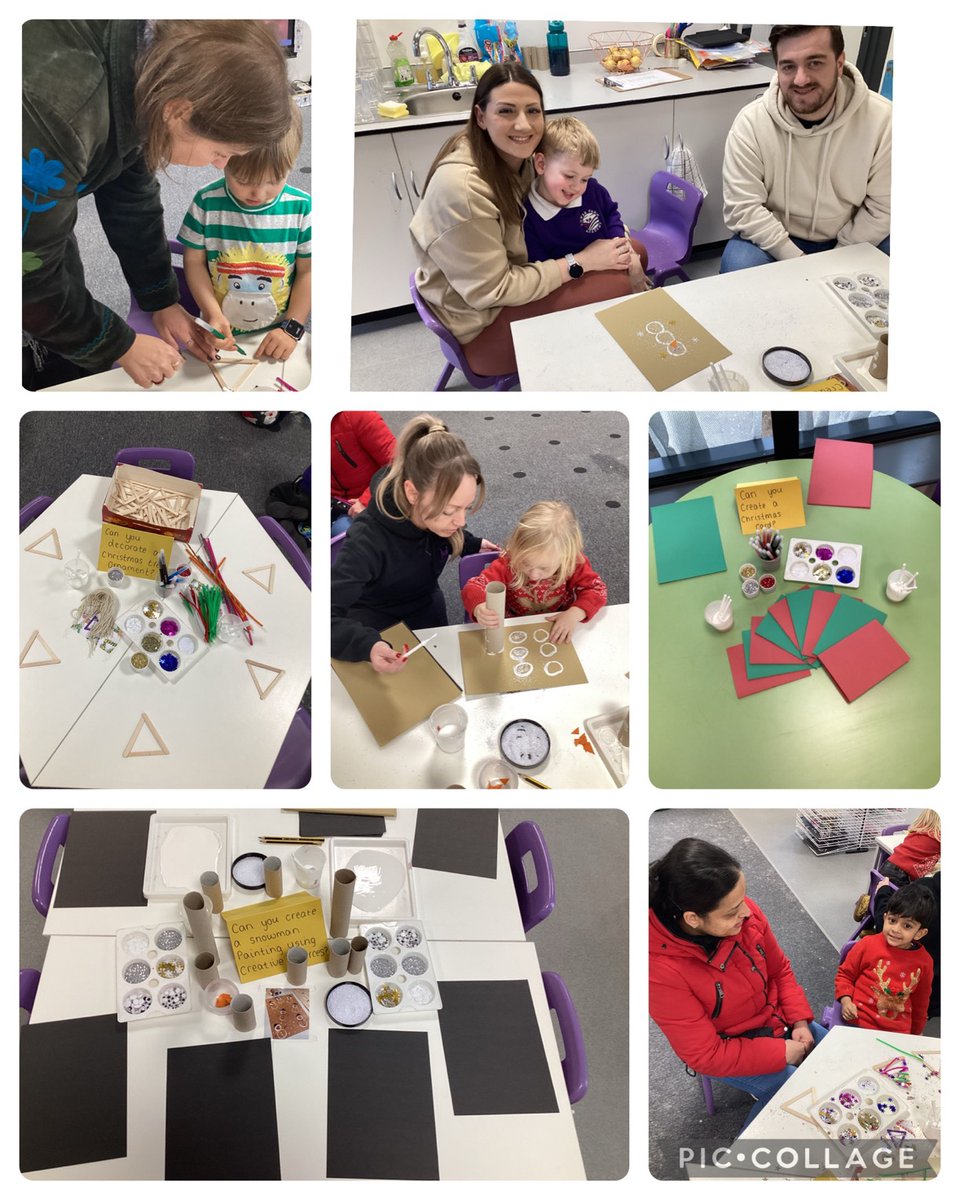 This week, Acorn class held a ‘Nursery Singalong and Crafts’ session. The children’s families were invited into school to sing Christmas songs and participate in festive craft activities with their child. Thank you to everyone who supported this event.