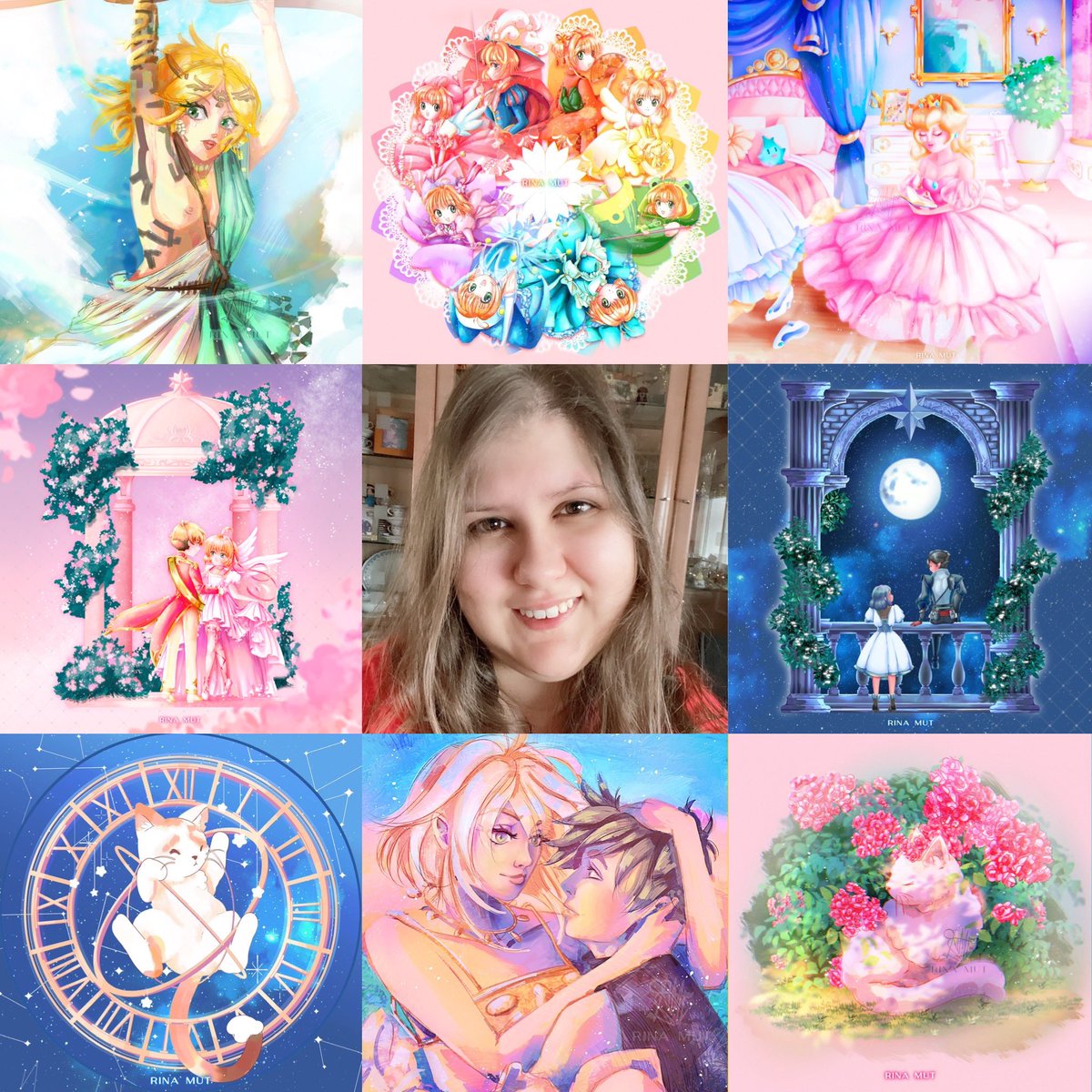 My #artvsartist2023 🩵✨ Parecía que no, pero si que se ha dibujado este año, lo más complicado ha sido hacerse la foto 😂 El año que viene mucho más y mejor! ✨👌