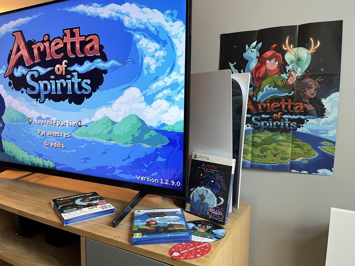 RedArtGames's tweet image. Arietta of Spirits is Out NOW digitally &amp;amp; physically on PS5! 👩🏻‍🦰

Follow Arietta on her journey to unveil the mysteries of the Spirit Realm and immerse yourself in a story filled with emotion and surprising turns! 

Available here: bit.ly/AriettaofSpiri…