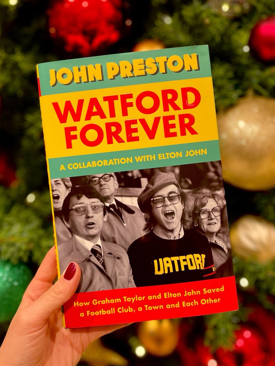 The perfect gift for football fans and one of sport's great underdog stories, @eltonofficial and Graham Taylor combine forces to haul @WatfordFC from the basement of the Football League to the giddy heights of the First Division: bit.ly/473lq5z