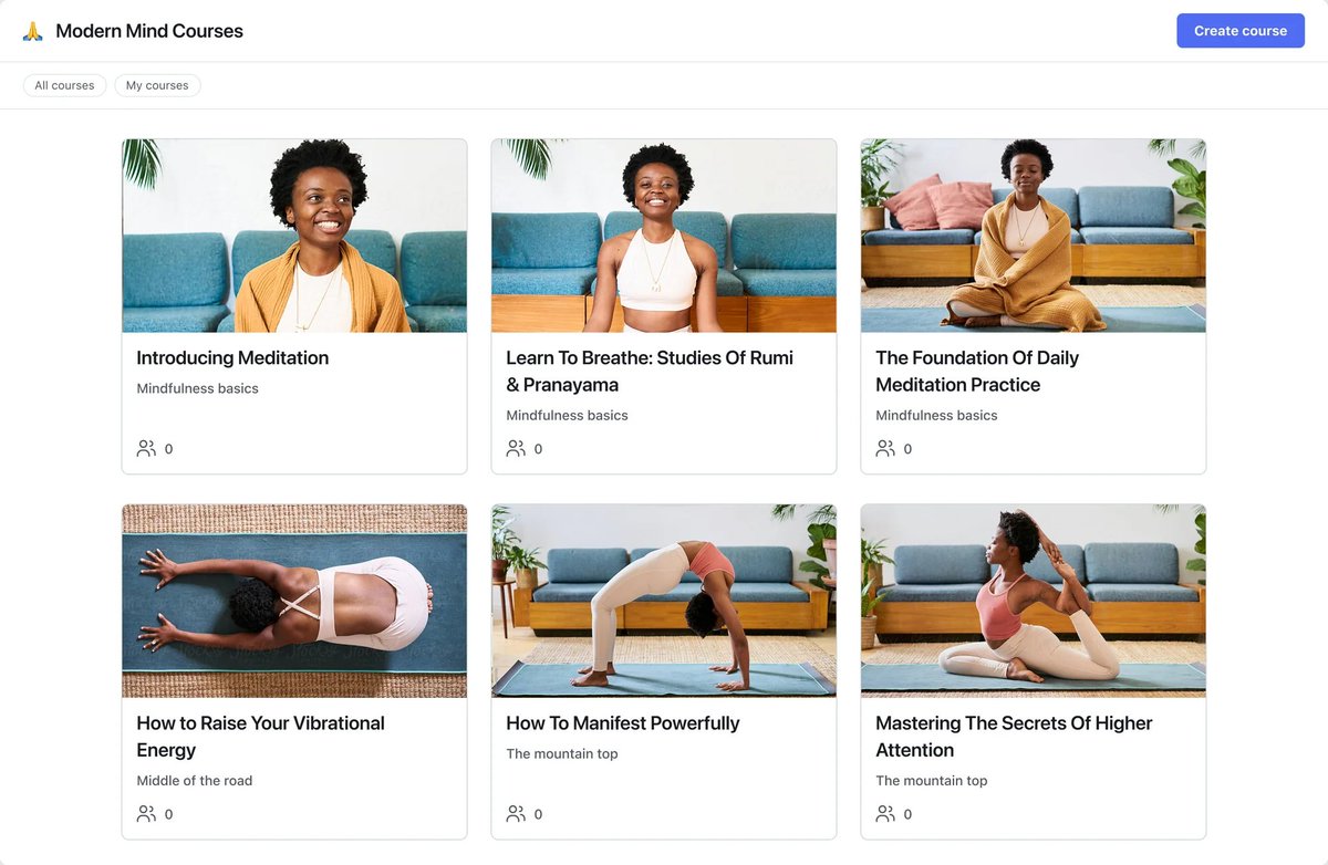 circle_sof's tweet image. Create and offer immersive, personalized courses right in your online community.