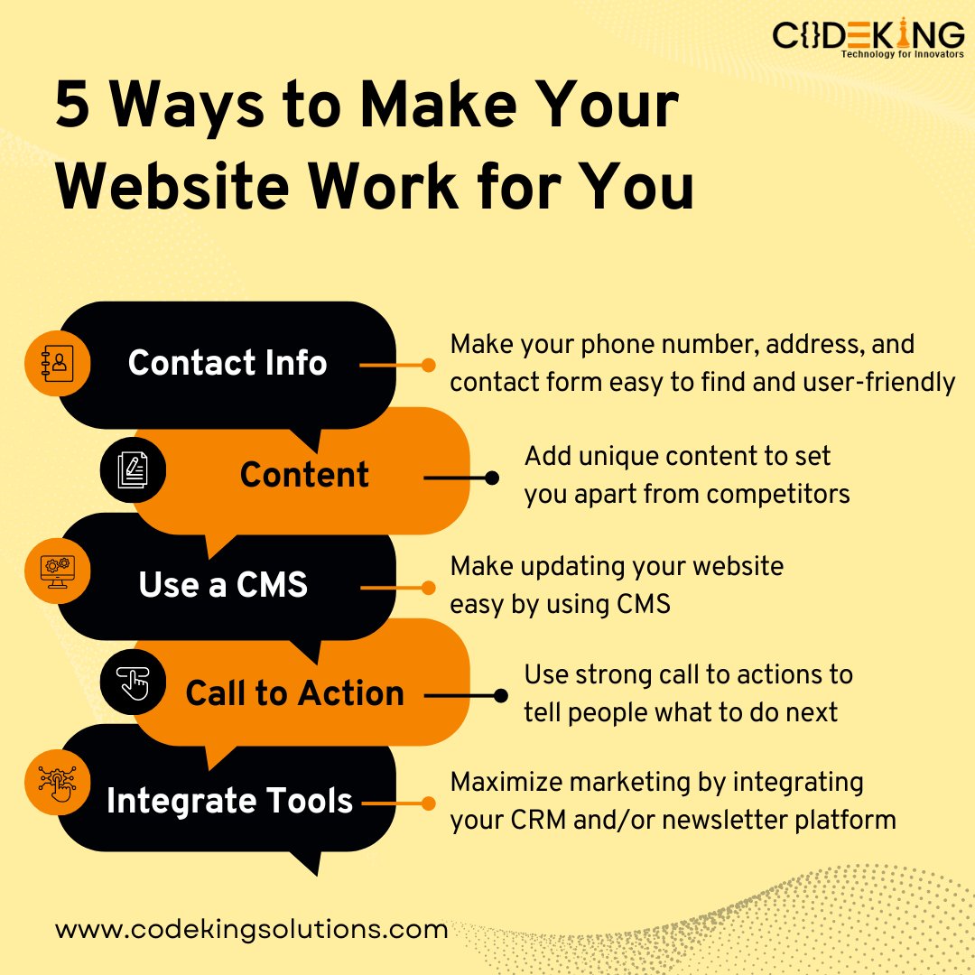 Get tips on creating a website that converts well and brings traffic.
.
.
#WebsiteDevelopment #websitedevelopmenttips #websiteupgrade #websitetraffic #webdevelopmentsupport #webdevelopment #webdevelopmentservices #WebsiteUpdate #websitelaunch #websitedesignservices #codeking