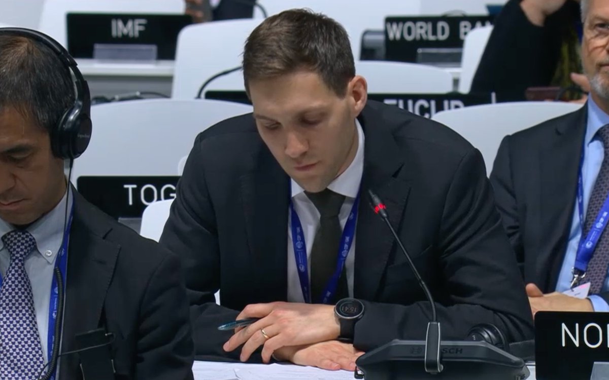 “The language on #HumanRights is deeply concerning, #HumanRights are not something that Parties should be asked to take into account, they should be upheld and respected.” Norway 🇳🇴 on the the adopted text of the #GlobalStocktake at the closing plenary of #COP28.