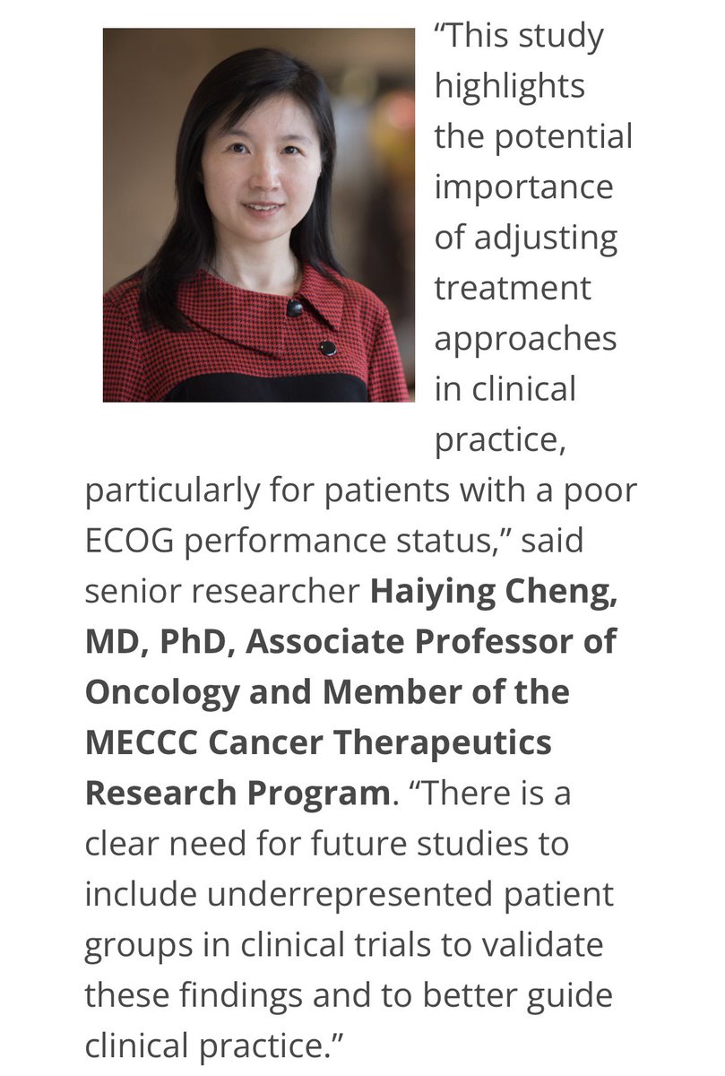 Balazs Halmos (@balazshalmosmd) on Twitter photo 👀💪👏
Looks like our <a href="/MontefioreNYC/">Montefiore Health System</a> thoracic onc team is on a roll addressing critical questions abt underrepresented pt populations- URM and IO benefit this time around!
🎉 to our new faculty (Monte grad) Matt Lee/ <a href="/HaiyingCheng/">Haiying Cheng</a> and others! 👀💪👏
Looks like our <a href="/MontefioreNYC/">Montefiore Health System</a> thoracic onc team is on a roll addressing critical questions abt underrepresented pt populations- URM and IO benefit this time around!
🎉 to our new faculty (Monte grad) Matt Lee/ <a href="/HaiyingCheng/">Haiying Cheng</a> and others!