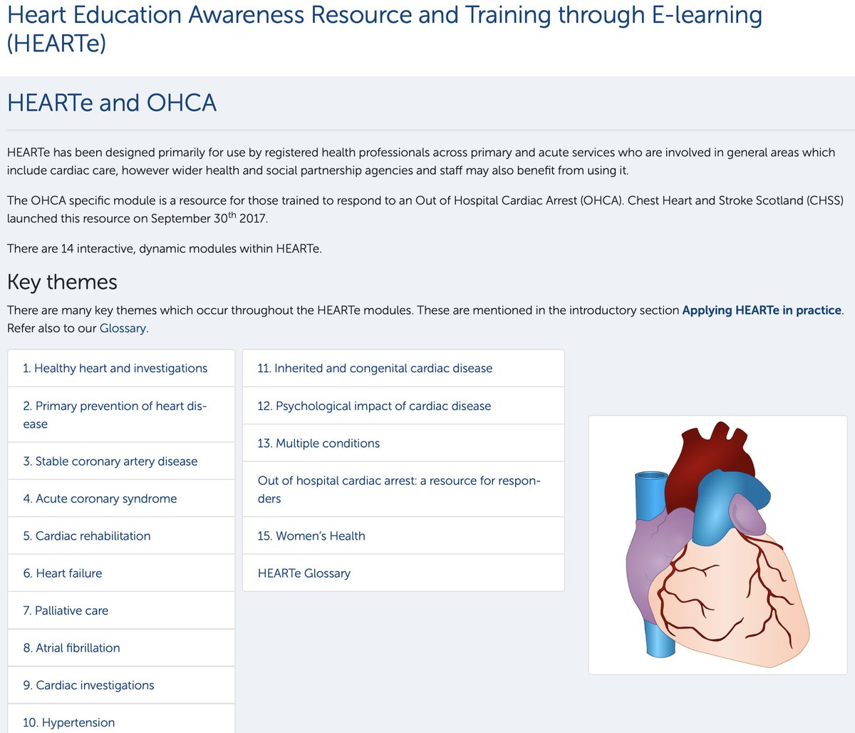 Maggie Simpson (@m4ggiesimpson) on Twitter photo <a href="/CHSScotland/">Chest Heart & Stroke Scotland | also on bluesky</a> e-learning platform contains a suite of CVD modules to support⬆️awareness & knowledge for health & social care professionals
Access at: chsselearning.org.uk/hearte
Coming soon-delighted to be working with CHSS & colleagues on the development of a women's health module <a href="/CHSScotland/">Chest Heart & Stroke Scotland | also on bluesky</a> e-learning platform contains a suite of CVD modules to support⬆️awareness & knowledge for health & social care professionals
Access at: chsselearning.org.uk/hearte
Coming soon-delighted to be working with CHSS & colleagues on the development of a women's health module
