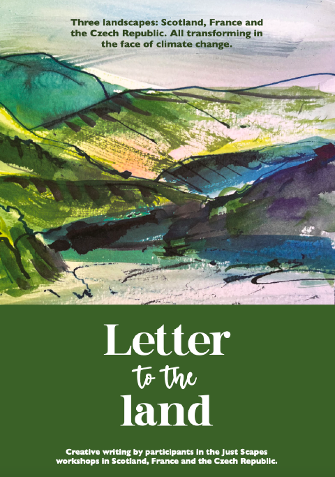 Three locales. Three nations. Three languages. Today @justscapes publishes 'Letter to the Land', a first-of-its-kind trilingual document featuring the creative writing texts by our community participants in France, Scotland and the Czech Republic. Tweet 1/6