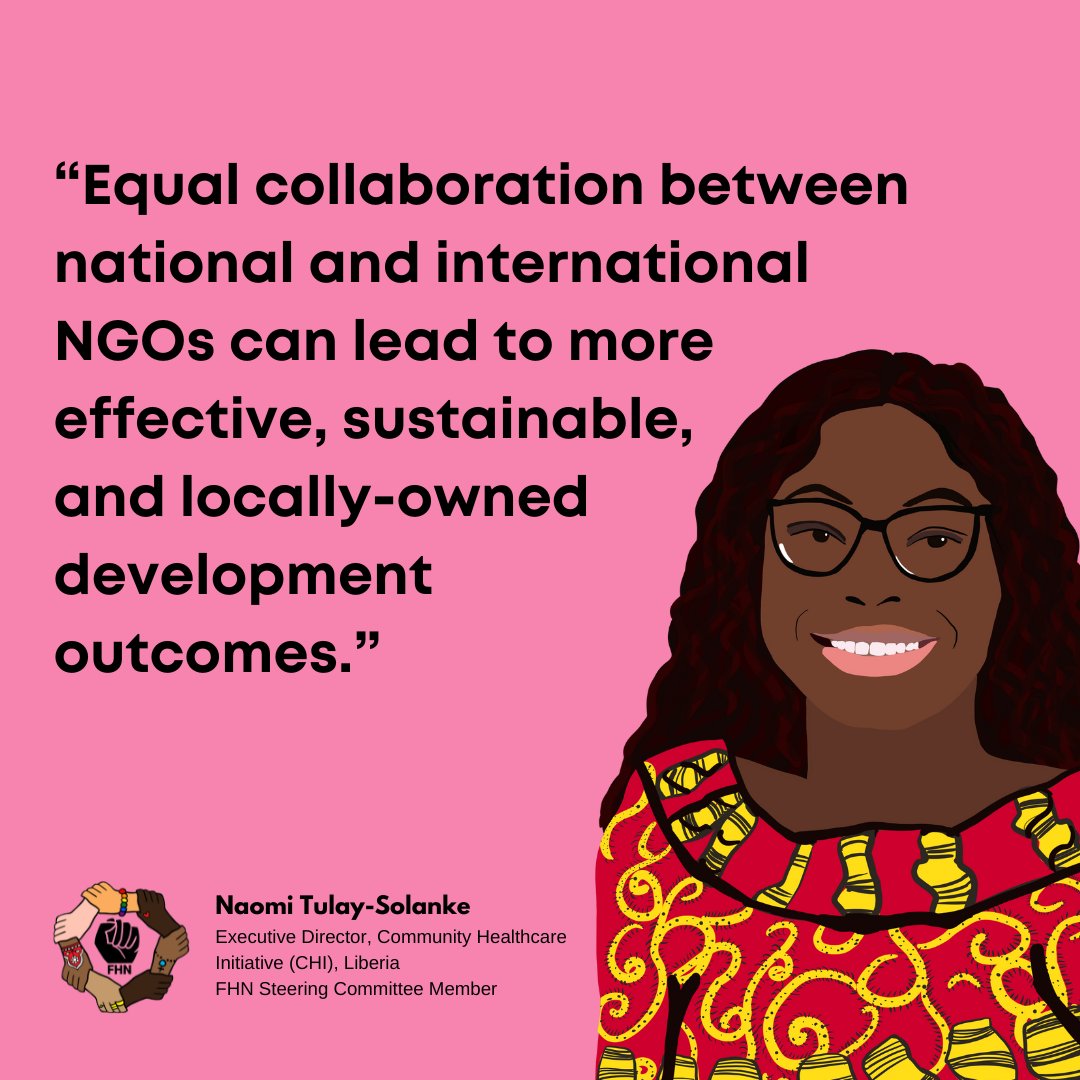 The Feminist Humanitarian Network (@feministhumnet) on Twitter photo FHN Steering Committee Member, Naomi Tulay-Solanke, Community Healthcare Initiative, Liberia, traveled recently to Berlin to discuss #Humanitarian Action in a Funding Crisis: Is #Feminist Foreign Policy a Roadmap to a Decolonial Future? with <a href="/Oxfam_DE/">Oxfam Deutschland</a> & <a href="/cha_germany/">Centre for Humanitarian Action</a>. FHN Steering Committee Member, Naomi Tulay-Solanke, Community Healthcare Initiative, Liberia, traveled recently to Berlin to discuss #Humanitarian Action in a Funding Crisis: Is #Feminist Foreign Policy a Roadmap to a Decolonial Future? with <a href="/Oxfam_DE/">Oxfam Deutschland</a> & <a href="/cha_germany/">Centre for Humanitarian Action</a>.
