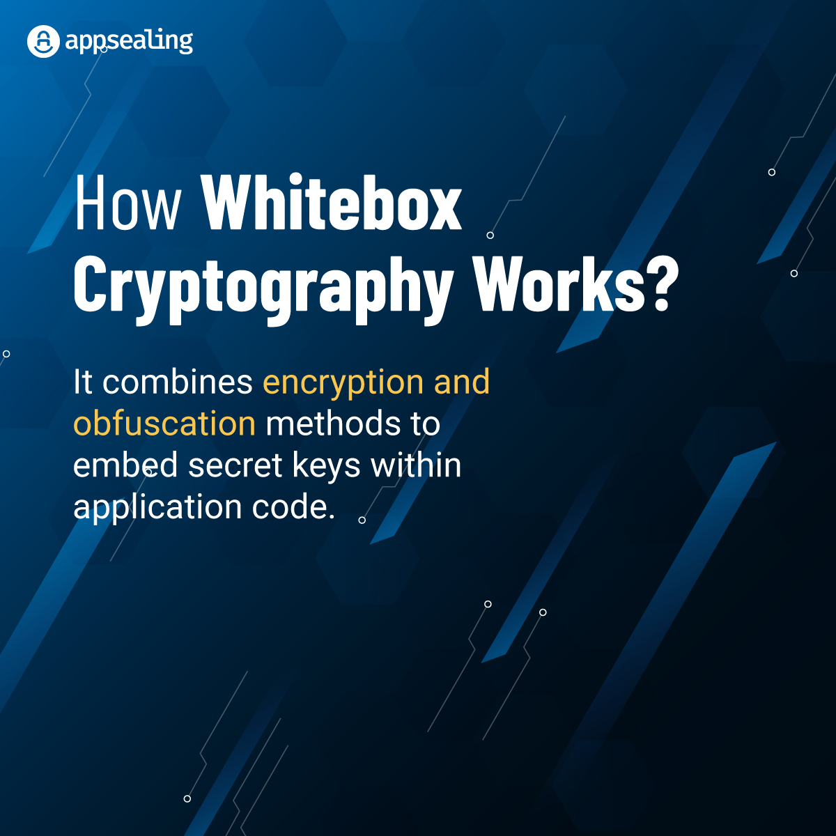 appsealing's tweet image. One way of protection against reverse engineering is  Whitebox Cryptography. Here’s what you must know about whitebox cryptography - bit.ly/3Qy6sPs

#WhiteboxCryptography #AppSec #DevSecOps #ReverseEngineering #MobileAppShielding #CyberSecurity #Blog
