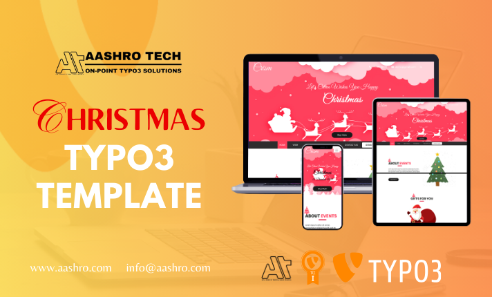 AashroTech's tweet image. FREE OFFER FOR CHRISTMAS..!
Hello TYPO3 Guy&apos;s
To get the free template you just need to contact us for it and we will share this template with you and do setup of it on your server without any cost.
for more details - aashro.com/typo3-template…
info@aashro.com