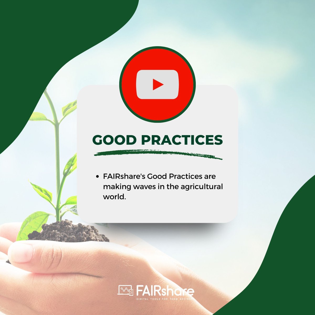 🌐 FAIRshare's Good Practices are making waves in the agricultural world.  

Explore our innovative solutions for modern farming. 👨‍🌾🌍  

FAIRshare Good Practices – Fairshare Project (buff.ly/47DyoHi)
