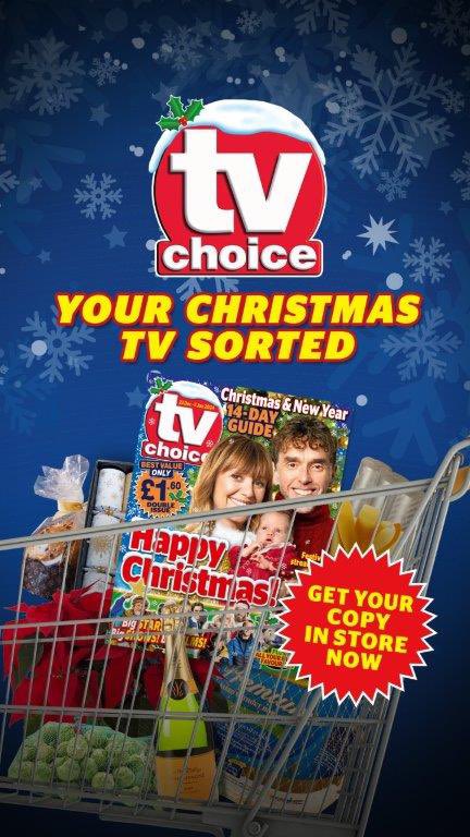 Your Christmas TV sorted!✨Grab your copy of the TV Choice Christmas and New Year double issue, available in stores now. #tv #tvguide #tvshow #christmastv #christmastvspecials