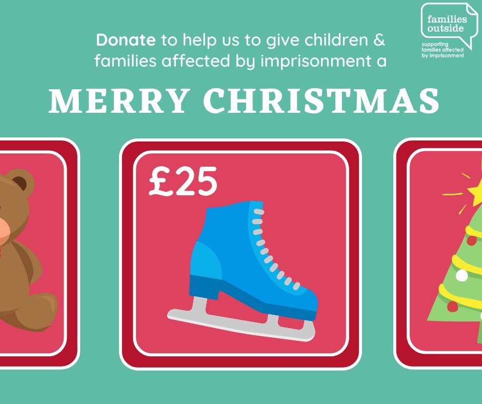 Our #PayingThePrice research found that many families experienced isolation as a result of the cost of imprisonment as well as the stigma that often comes with it. 💙

This Christmas, your donations help #LightenTheLoad for families. ⛸️

Donate now 👇
ow.ly/aoMW50QhizE