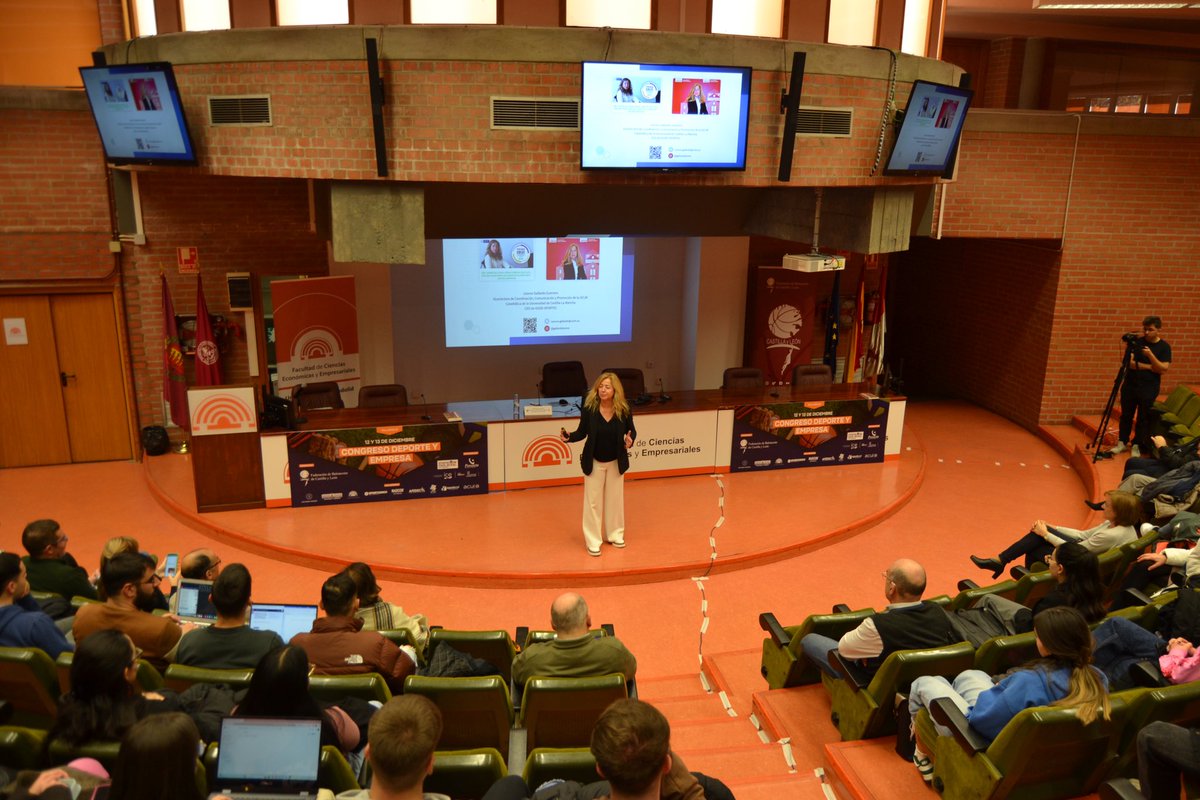 FBCyL (@fbcyl) on Twitter photo Congreso Deporte y Empresa 🏀🎾⚽️
<a href="/GallardoLeonor/">leonorgallardo</a> ha iniciado la segunda jornada, hablando sobre las oportunidades de innovación que ofrece el mundo del deporte 🦾 Congreso Deporte y Empresa 🏀🎾⚽️
<a href="/GallardoLeonor/">leonorgallardo</a> ha iniciado la segunda jornada, hablando sobre las oportunidades de innovación que ofrece el mundo del deporte 🦾