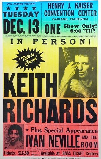 OTD in 1088 🎸

December 13, 1988 Henry Kaiser Convention Center, Oakland, CA

#KeithRichards #IvanNeville