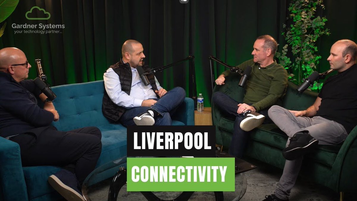In this special video brought to you by @Gardner Systems, the team are joined by ITS Dave Ferry to talk about Liverpool connectivity and the options that are available around the city buff.ly/3GGMdt0 #ConnectingLiverpool #BusinessLiverpool